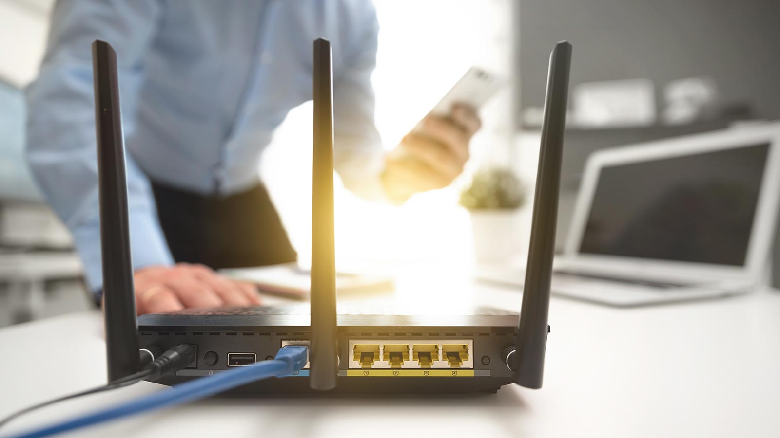 Como cambiar la contraseña del router